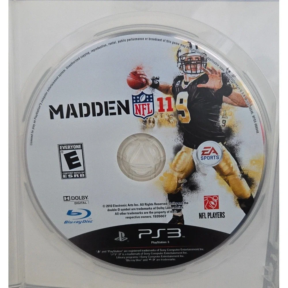Madden NFL 11 (Sony PS3, 2010) Complete in Box CIB Authentic TESTED